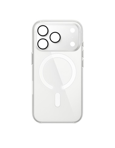 Cover Trasparente in TPU dotota di MagSafe per ricarica wireless.