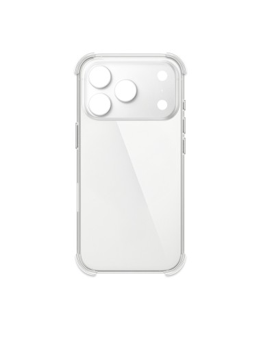 iPhone 17 Pro - Cover Morbida in TPU Trasparente 1,5mm con Bordi Rialzati e angoli rinforzati Anti-shock.