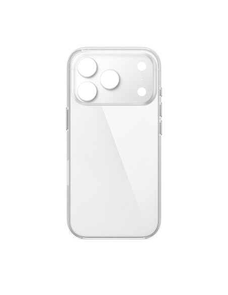 Iphone 17 Pro - Cover Morbida in TPU Trasparente 1,5mm con Bordi Rialzati