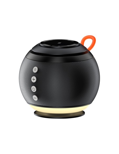 Globe - charging station 3 in 1 con speaker bluetooth 5e e luce led black