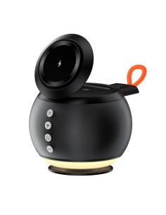 Globe - charging station 3 in 1 con speaker bluetooth 5e e luce led black 2