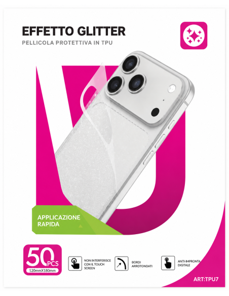 GLITTER TPU FILM – FOR PLOTTERS