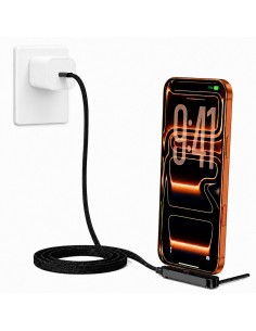 Fabric TY01C-C 240W Type-c Type-c cable with magnetic stand support