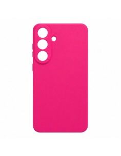 Galaxy S24 FE - Soft Touch Effect Silicone Cover Coated in Microfibre