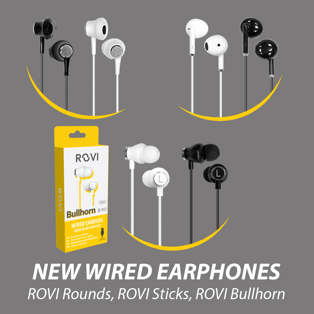 New Rovi earphones