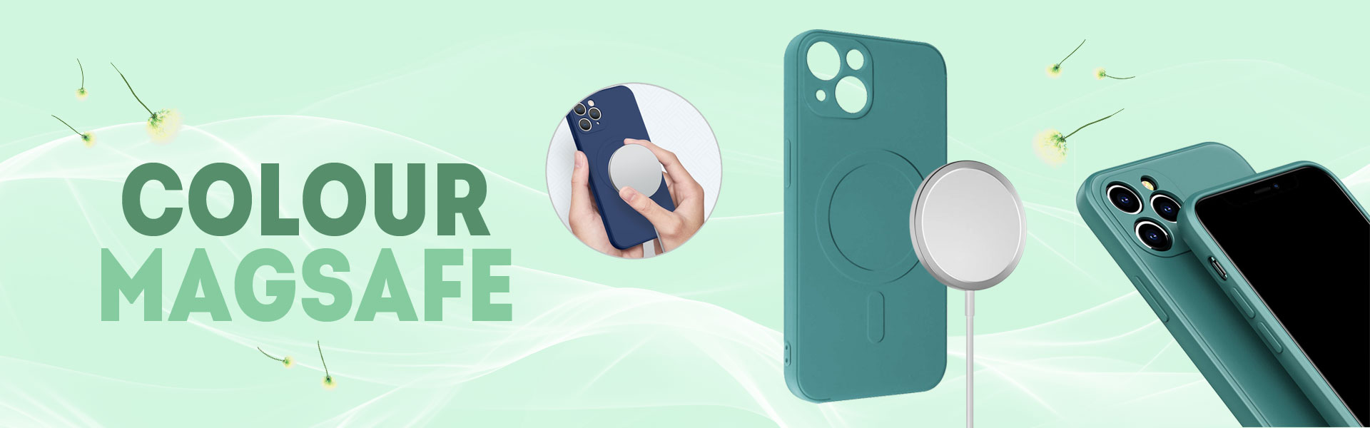 Coloured MagSafe cases iPhone